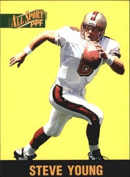 1996-97 Score Board All Sport PPF #91 Steve Young Front