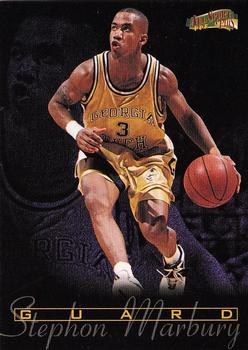 1996-97 Score Board All Sport PPF #184 Stephon Marbury Front