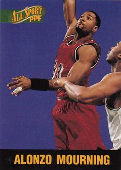 1996-97 Score Board All Sport PPF #83 Alonzo Mourning Front