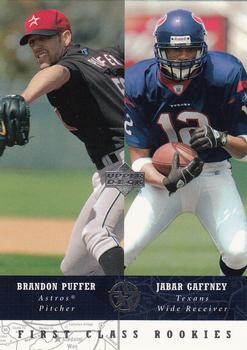 2002-03 UD SuperStars #271 Brandon Puffer / Jabar Gaffney Front