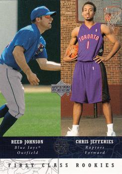 2002-03 UD SuperStars #295 Reed Johnson / Chris Jefferies Front