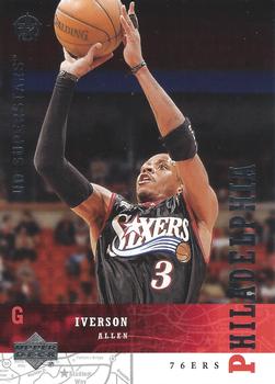 2002-03 UD SuperStars #187 Allen Iverson Front