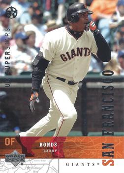 2002-03 UD SuperStars #210 Barry Bonds Front