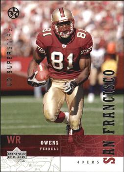 2002-03 UD SuperStars #215 Terrell Owens Front
