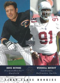 2002-03 UD SuperStars #252 Doug Devore / Wendell Bryant Front