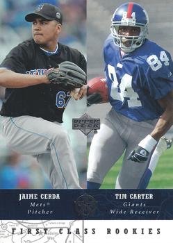 2002-03 UD SuperStars #282 Jaime Cerda / Tim Carter Front