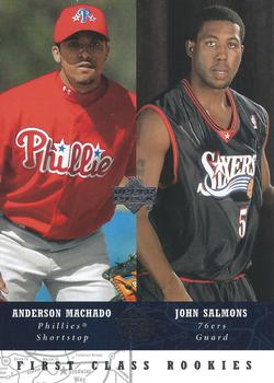 2002-03 UD SuperStars #284 Anderson Machado / John Salmons Front