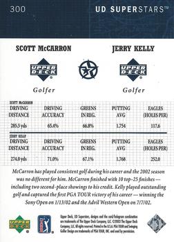 2002-03 UD SuperStars #300 Scott McCarron / Jerry Kelly Back