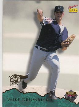 1995 Signature Rookies Tetrad #73 Mike Drumright Front