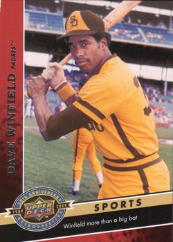 2009 Upper Deck 20th Anniversary #1570 Dave Winfield Front