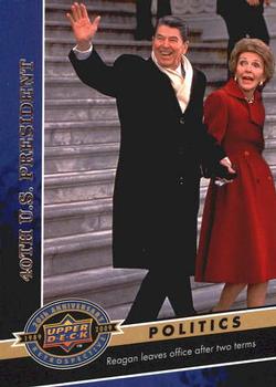 2009 Upper Deck 20th Anniversary #21 Ronald Reagan Front