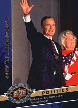 2009 Upper Deck 20th Anniversary #27 George H.W. Bush Front