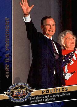 2009 Upper Deck 20th Anniversary #28 George H.W. Bush Front