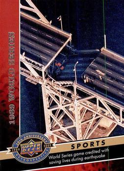 2009 Upper Deck 20th Anniversary #68 1989 World Series Front