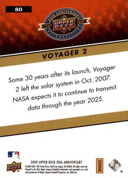 2009 Upper Deck 20th Anniversary #80 Voyager 2 Back