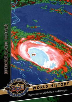 2009 Upper Deck 20th Anniversary #82 Hurricane Hugo Front