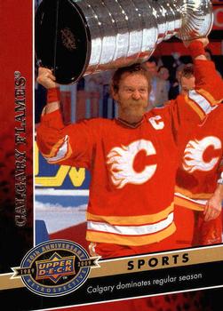 2009 Upper Deck 20th Anniversary #124 Calgary Flames Front