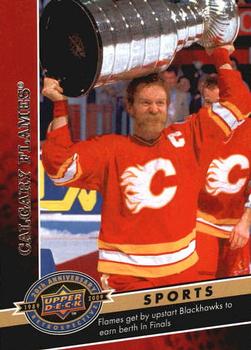 2009 Upper Deck 20th Anniversary #125 Calgary Flames Front