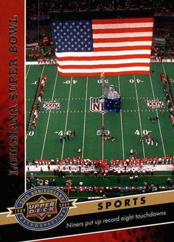 2009 Upper Deck 20th Anniversary #144 Louisiana Super Bowl Front
