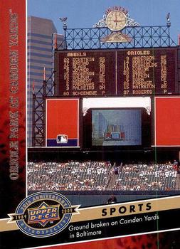2009 Upper Deck 20th Anniversary #146 Oriole Park At Camden Yards Front