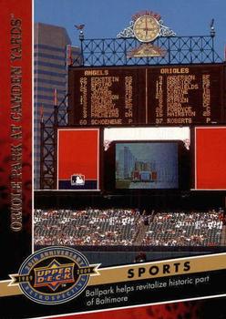 2009 Upper Deck 20th Anniversary #148 Oriole Park At Camden Yards Front