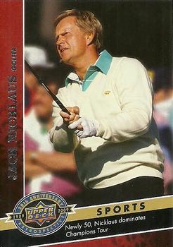 2009 Upper Deck 20th Anniversary #183 Jack Nicklaus Front