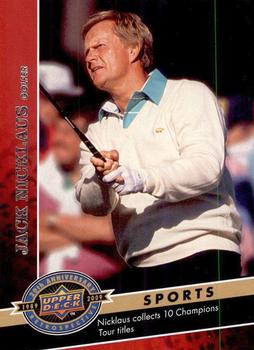 2009 Upper Deck 20th Anniversary #184 Jack Nicklaus Front