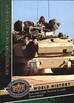 2009 Upper Deck 20th Anniversary #232 Operation Desert Shield Front