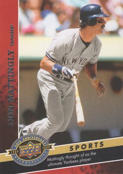 2009 Upper Deck 20th Anniversary #275 Don Mattingly Front