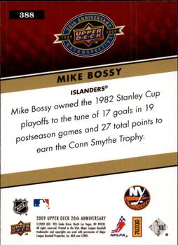 2009 Upper Deck 20th Anniversary #388 Mike Bossy Back