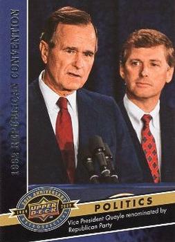 2009 Upper Deck 20th Anniversary #407 1992 Republican Convention Front