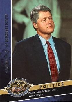 2009 Upper Deck 20th Anniversary #477 Bill Clinton Front