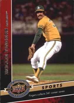 2009 Upper Deck 20th Anniversary #492 Rollie Fingers Front