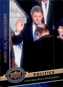 2009 Upper Deck 20th Anniversary #501 Bill Clinton Front