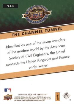 2009 Upper Deck 20th Anniversary #746 The Channel Tunnel Back