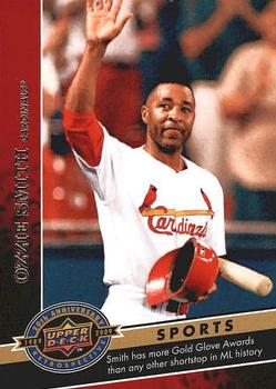 2009 Upper Deck 20th Anniversary #820 Ozzie Smith Front