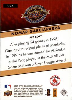 2009 Upper Deck 20th Anniversary #925 Nomar Garciaparra Back