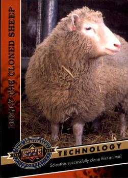 2009 Upper Deck 20th Anniversary #987 Dolly the Cloned Sheep Front