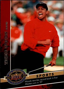 2009 Upper Deck 20th Anniversary #1002 Tiger Woods Front