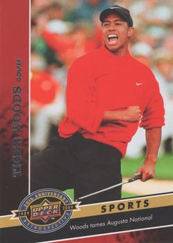 2009 Upper Deck 20th Anniversary #1004 Tiger Woods Front