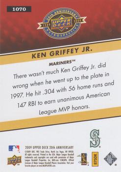 2009 Upper Deck 20th Anniversary #1070 Ken Griffey Jr. Back