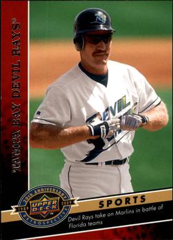 2009 Upper Deck 20th Anniversary #1144 Tampa Bay Rays Front