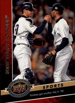 2009 Upper Deck 20th Anniversary #1158 New York Yankees Front