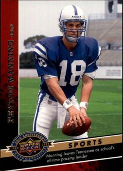 2009 Upper Deck 20th Anniversary #1182 Peyton Manning Front