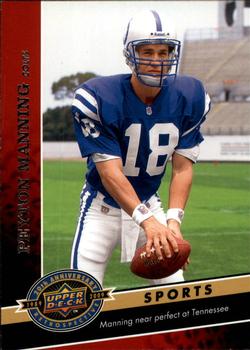 2009 Upper Deck 20th Anniversary #1184 Peyton Manning Front