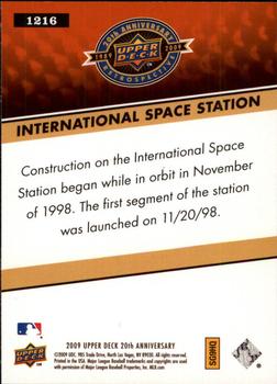 2009 Upper Deck 20th Anniversary #1216 International Space Station Launched Back