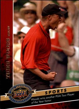 2009 Upper Deck 20th Anniversary #1251 Tiger Woods Front