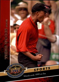2009 Upper Deck 20th Anniversary #1254 Tiger Woods Front