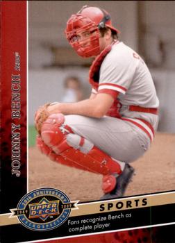2009 Upper Deck 20th Anniversary #1313 Johnny Bench Front