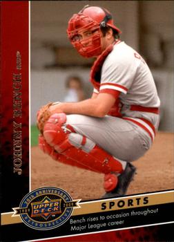 2009 Upper Deck 20th Anniversary #1314 Johnny Bench Front